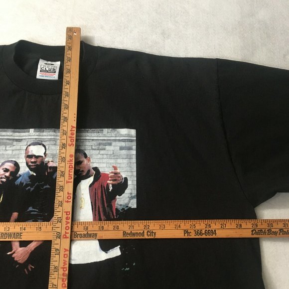 #98 Pro Club gangster g money Big T-Shirt Men's 4XL HIP HOP 80's VTG - Picture 4 of 8